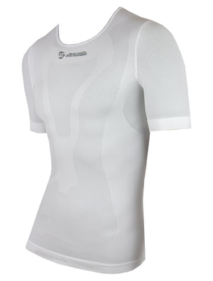 Fresh Short Sleeve Base Layer - White