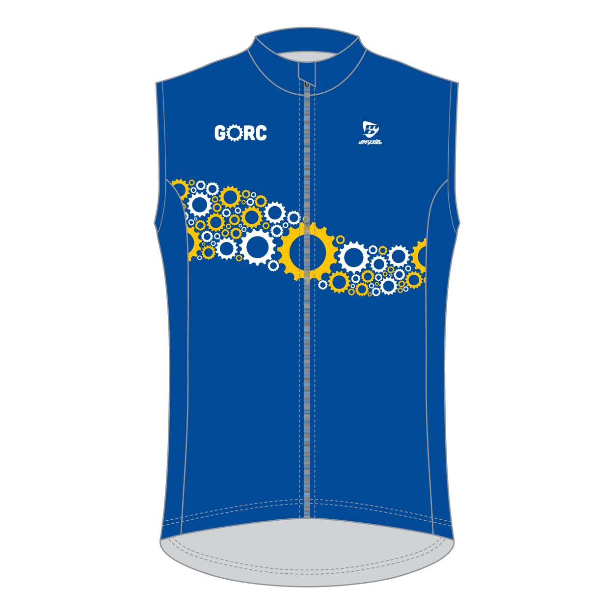 ProTour Sleeveless Vest - 3 Rear Pockets