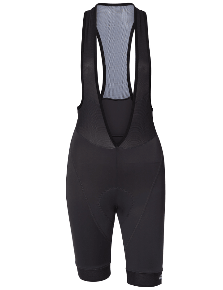 Women's Eccellere Bib Shorts - Grey - Marcello Bergamo