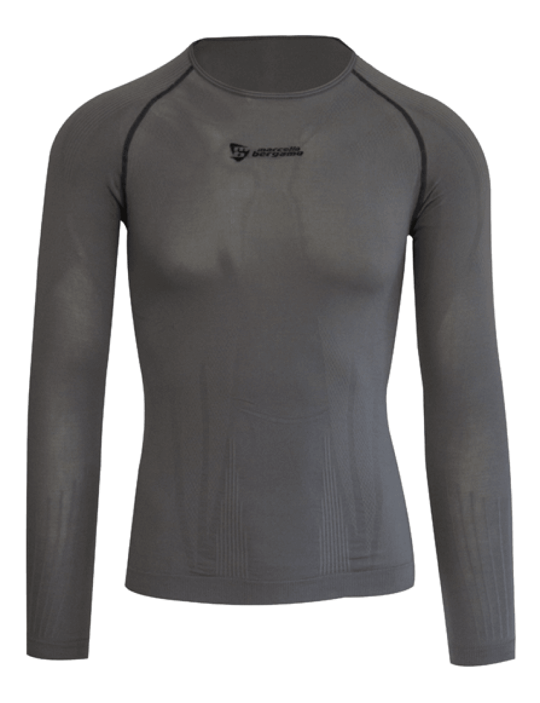 X-Dry Long Sleeve Base Layer - Grey - Marcello Bergamo