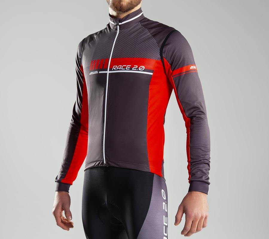 Race 2.0 Sleeveless mid-season Vest - Marcello Bergamo